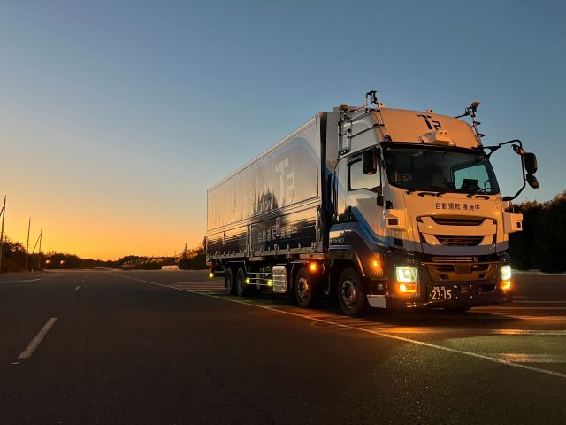 T2の自動運転トラック